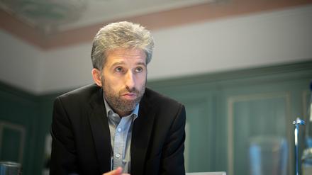 Boris Palmer (Bündnis 90/Die Grünen), Oberbürgermeister der Stadt Tübingen, hat sich unbeliebt gemacht bei Parteimitglidern und -freunden. Sie fordern seinen Ausschluss (Archiv).