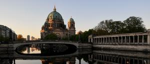 Die Museumsinsel wartet mit ihren Kunstschätzen.