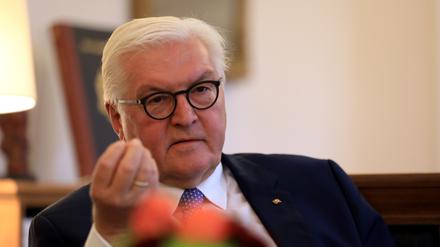 Sieht Deutschland in der Corona-Krise auf einem guten Fundament stehen: Bundespräsident Frank-Walter Steinmeier (Archiv).