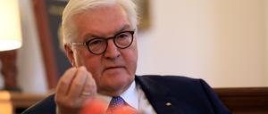 Sieht Deutschland in der Corona-Krise auf einem guten Fundament stehen: Bundespräsident Frank-Walter Steinmeier (Archiv).