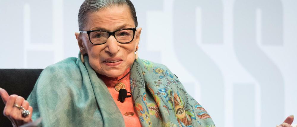 US-Richterin Ruth Bader Ginsburg