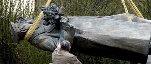 Der Kriegsheld Konew ist abgebaut - zum Ärger Moskaus. 