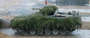 Auch 2016 haben sich die Panzergrenadiere schon einmal auf einen Einsatz in Litauen vorbereitet.