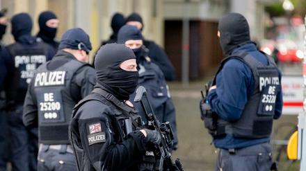 Razzia der Berliner Polizei (Archivbild)