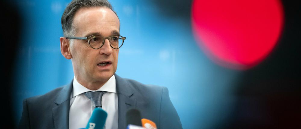 Stellt sich den Forderungen seines Parteifreundes Heiko Maas zu Atomwaffen nun entgegen: Außenminister Heiko Maas.
