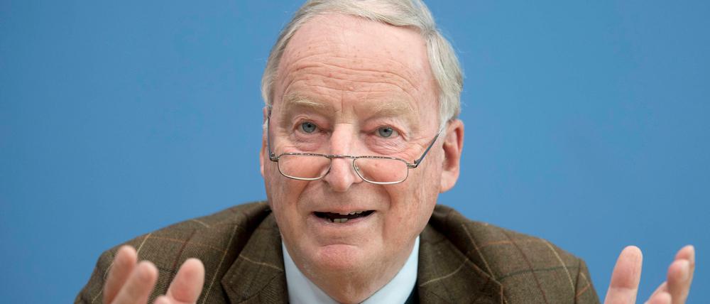 Feiertag 8. Mai? Kann Alexander Gauland nicht ganz nachvollziehen.