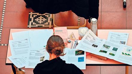 Der Klausurenmarathon während der Pandemie war für den Landesschülerausschuss ein großes Thema.