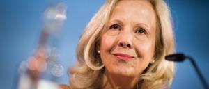 Catherine von Fürstenberg-Dussmann stellte die Jahresbilanz vor.