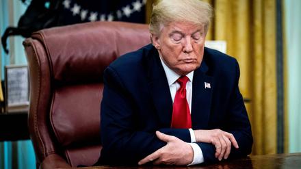 Die „balance of power“ ist inzwischen gestört, deshalb hält sich ein Mann mit oft irren Vorstellungen („Desinfektionsmittel injizieren“) weiter an der Macht: Donald Trump.