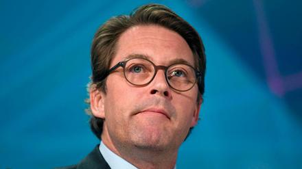 Bundesverkehrsminister Andreas Scheuer (CSU)