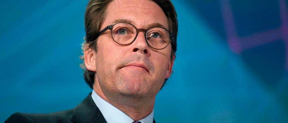 Bundesverkehrsminister Andreas Scheuer (CSU)