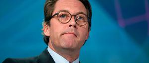 Bundesverkehrsminister Andreas Scheuer (CSU)