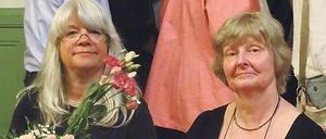 Abschied. Die Lehrerinnen Katrin Kobin (links) und Kirsten Gatemann (rechts) hören auf.