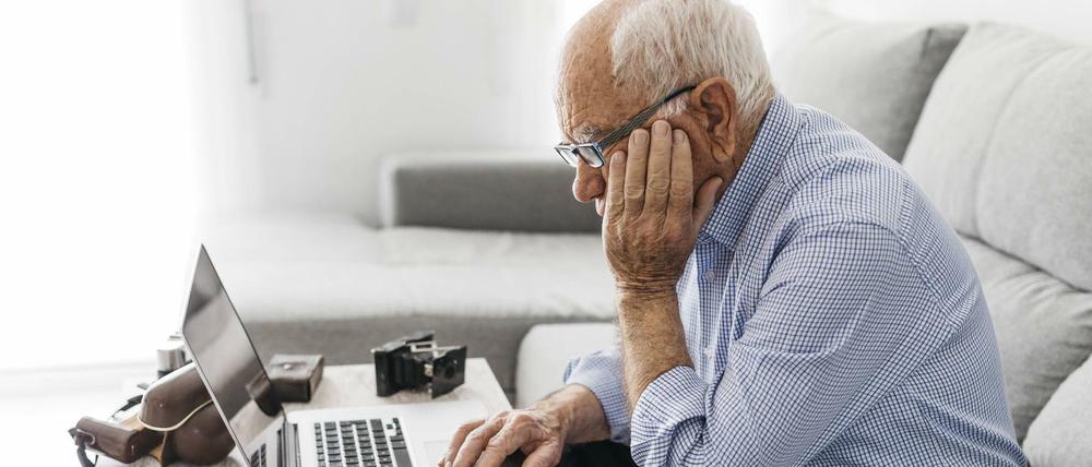 Berliner über 60 Jahre - speziell Rentner - fühlen sich durch die Corona-Wirtschaftskrise verhältnismäßig wenig betroffen.