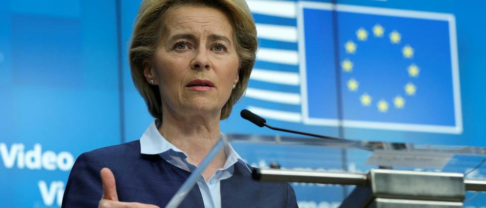 EU-Kommissionschefin Ursula von der Leyen prüft ein Vertragsverletzungsverfahren gegen Deutschland.