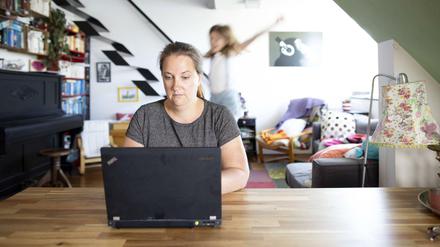 Homeoffice mit Kindern in Bonn während der Coronakrise