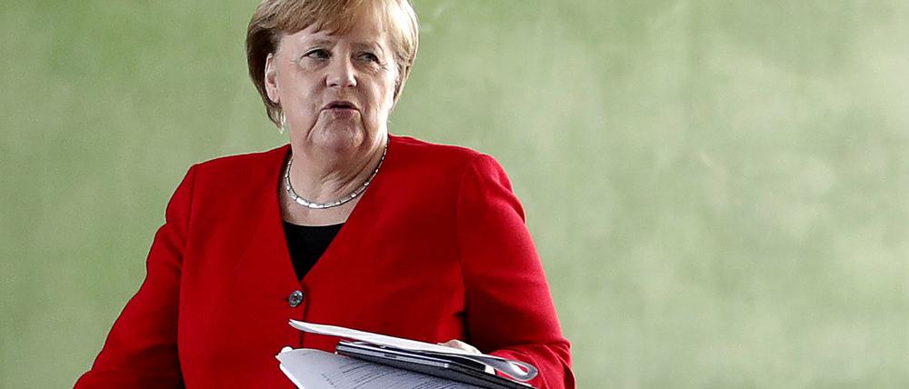 Bundeskanzlerin Angela Merkel (CDU).