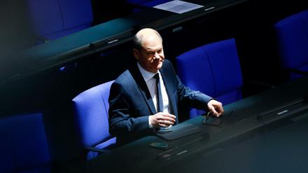 Bundesfinanzminister Olaf Scholz (SPD) 