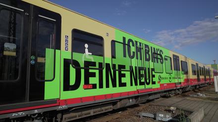 Das ist die Neue. Die Beklebung bleibt natürlich nicht immer.