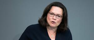 Die ehemalige SPD-Chefin Andrea Nahles hatte sich weitestgehend aus der Öffentlichkeit zurückgezogen.