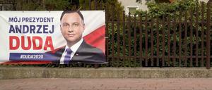 Andrzej Duda, nach wie vor Präsident von Polen.