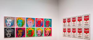 Pop on Paper. Von Warhol bis Lichtenstein, Ausstellungsansicht.