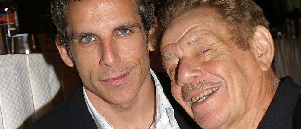 Sohn und Vater: Ben und Jerry Stiller.