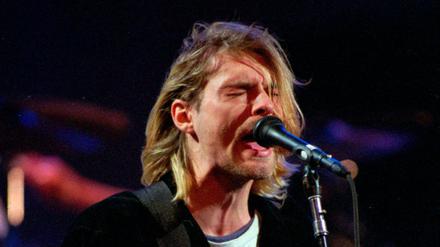 Kurt Cobain, Sänger der US-amerikanischen Kult-Rockband Nirvana