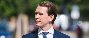 Österreichs Bundeskanzler Sebastian Kurz sorgte mit einem Auftritt für Irritation (Archivbild).