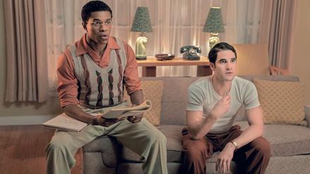 Autor Archie (Jeremy Pope) und Regisseur Raymond (Darren Criss) haben große Ziele.