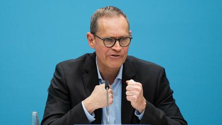 Michael Müller (SPD), Landesvorsitzender und Berlins Regierender Bürgermeister.