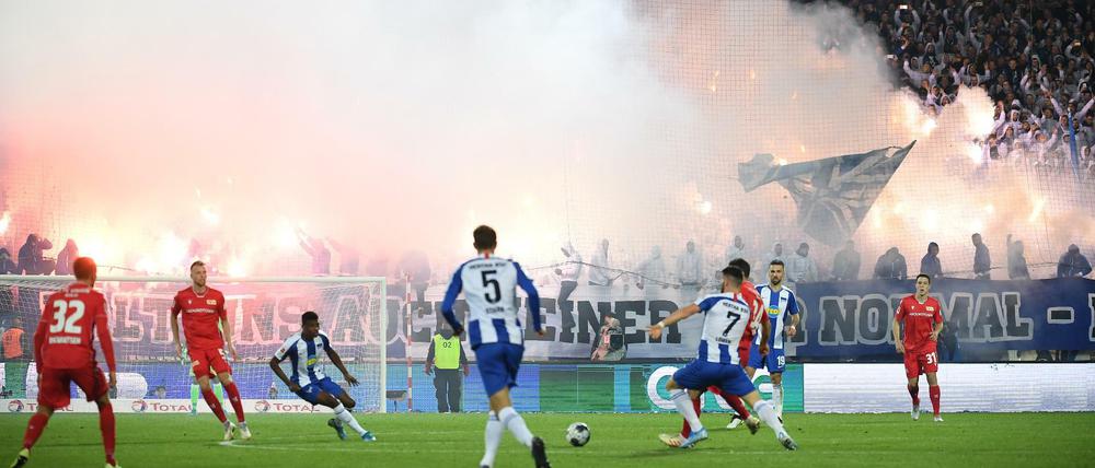 Viel Rauch um nichts. Hertha BSC hat sich von der Saison 2019/20 deutlich mehr erwartet.