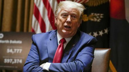 „Wir müssen unsere Schulen öffnen“, sagt US-Präsident Donald Trump.