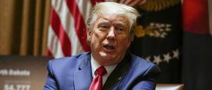 „Wir müssen unsere Schulen öffnen“, sagt US-Präsident Donald Trump.