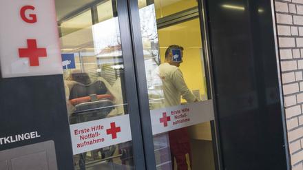 Die Rettungsstelle eines Krankenhauses (Symboldbild).