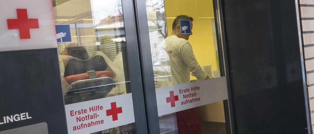 Die Rettungsstelle eines Krankenhauses (Symboldbild).