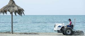 Italien bereitet sich auf die Wiederöffnung der Strände im Sommer vor. Ob und wann Touristen aus dem Ausland wieder einreisen dürfen, ist aber unklar.