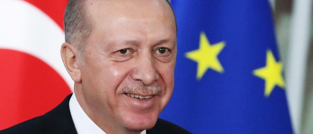 Präsident Tayyip Erdogan fühlt sich von mehreren Ländern übergangen.
