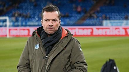 Sicher im Studio. Sky-Experte Lothar Matthäus wird beim Topspiel des Tages nicht im Frankfurter Stadion sein.