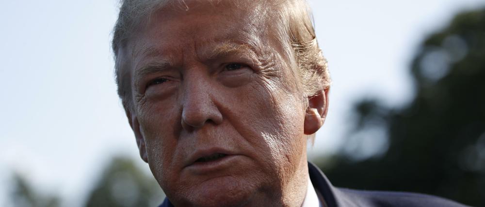 Will den Tatsachen nicht ins Auge sehen. US-Präsident Donald Trump.