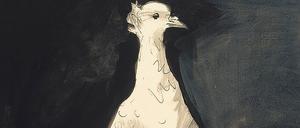 Die Papiertaube. Picasso malte sie 1942.