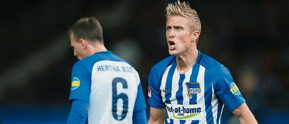 Mann mit Mentalität: Der Norweger Per Skjelbred zählt seit fast sieben Jahren zu den stabilisierenden Faktoren Herthas.