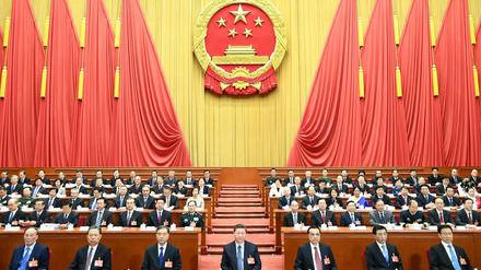 Wird im Westen zunehmend als Bedrohung gesehen: Chinas Führung.