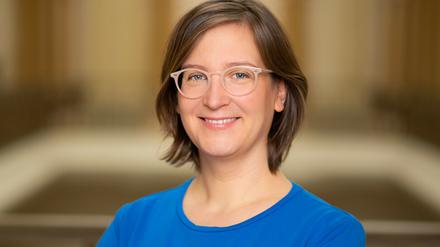 Silke Gebel ist seit 2016 zusammen mit Antje Kapek Co-Fraktionschefin der Grünen im Abgeordnetenhaus.