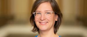 Silke Gebel ist seit 2016 zusammen mit Antje Kapek Co-Fraktionschefin der Grünen im Abgeordnetenhaus.