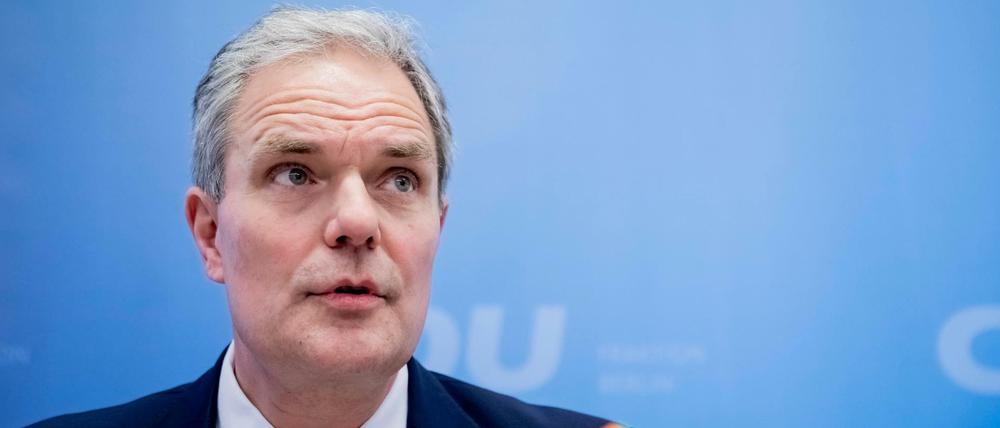 Der Fraktionsvorsitzende der Berliner CDU, Burkhard Dregger.