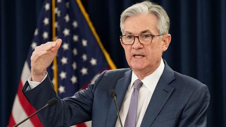 Fed-Direktor Jerome Powell: Die Zahlen sind desaströs schlecht, aber man hofft auf Besserung.