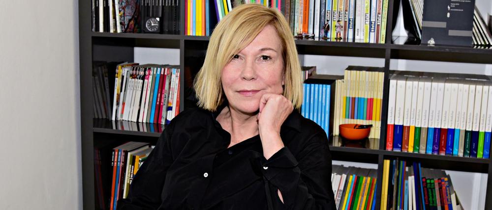 Karin Graf, Gründerin der Agentur Graf &amp; Graf, in ihren Büroräumen in Charlottenburg.