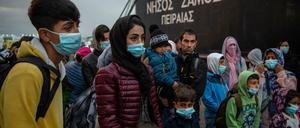 Viele Geflüchtete wollen nicht in den griechischen Lagern bleiben. 