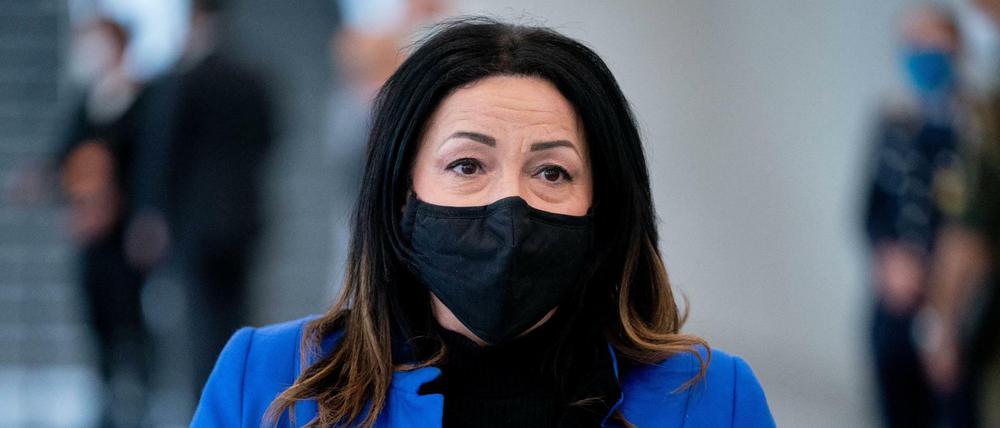 Dilek Kalayci verteidigt ihre Teststrategie für Berlin. 